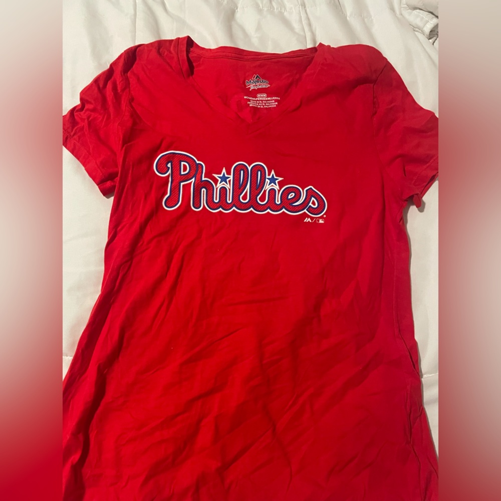 Philadelphia Phillies #3 Bryce Harper Tshirt Medium